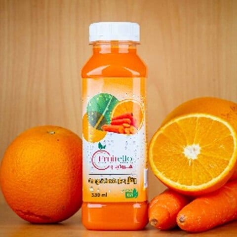 Buy ORANGE & CARROTS JUICE 330ML 51096 Online | Carrefour Kuwait