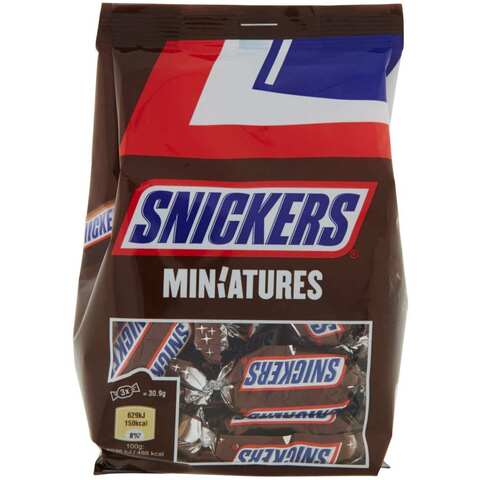 Snickers Peanut Flavour Miniatures Chocolate 150g