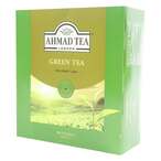 Buy Ahmad Tea Finest Leaf Green Tea Tea Bags 2g x 100 Pieces in Kuwait