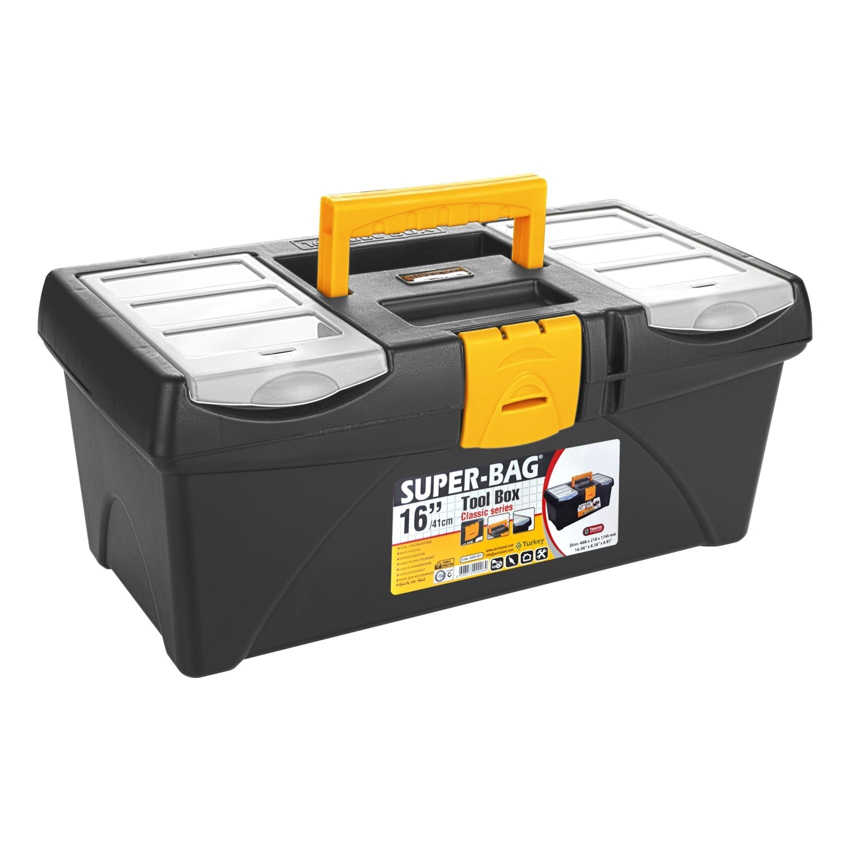 Buy Tactix Tool Box Organizer (38 cm) Online - Shop Home & Garden on  Carrefour UAE