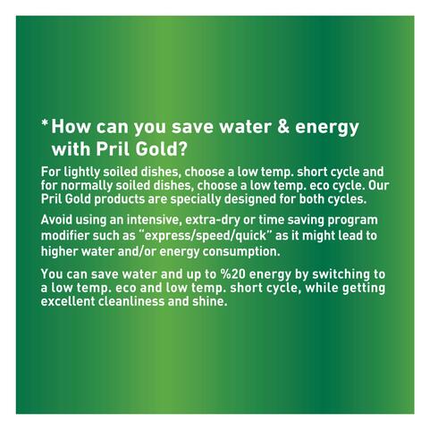 Prill gold dishwashing tab 34 +22 free