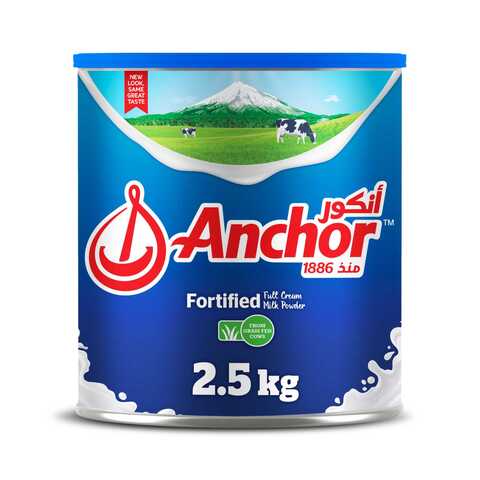 Anchor Fortified Full Cream Milk Powder 2.5kg