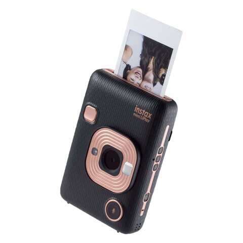 Fujifilm Instax Mini LiPlay Hybrid Instant Camera Black