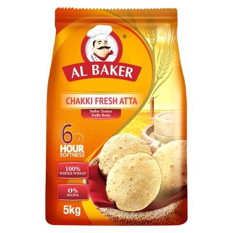 Al Baker Chakki Fresh Atta 5kg