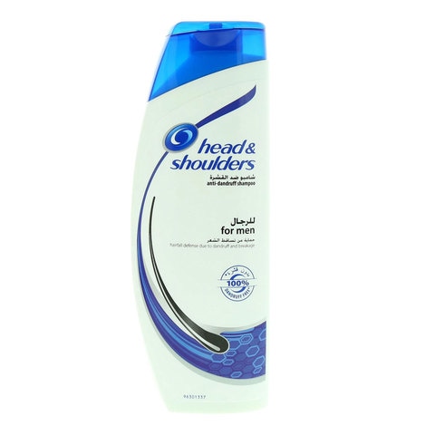 Head &amp; Shoulders Hairfall Defense Anti-Dandruff Shampoo For Men 400 Ml