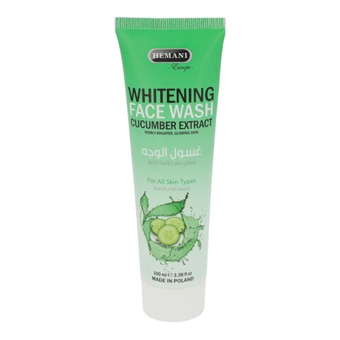 Hemani Whitening Face Wash Cucumber Extract 100ml