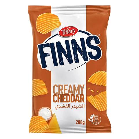 Tiffany Finns Creamy Cheddar Chips 200g