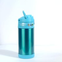 THERMOS RAYA-9 CAN LUNCH TOTE-FRAGMENT  + THERMOS FUNTAINER  STEEL HYDRATION BOTTLE 355 ML,TEAL- Combo
