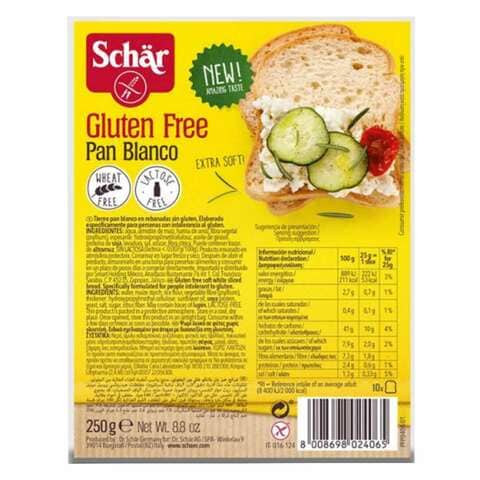 Schar Gluten Free Pan Blanco Breads 250g