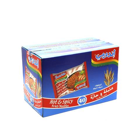 Indomie Hot &amp; Spicy 80g &times;40 Pieces