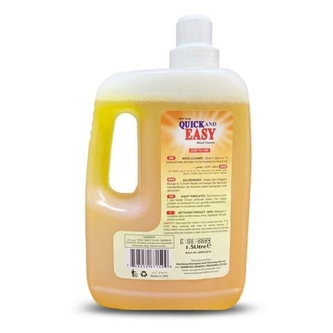 Quick And Easy Wood Cleaner Yellow 1.5L
