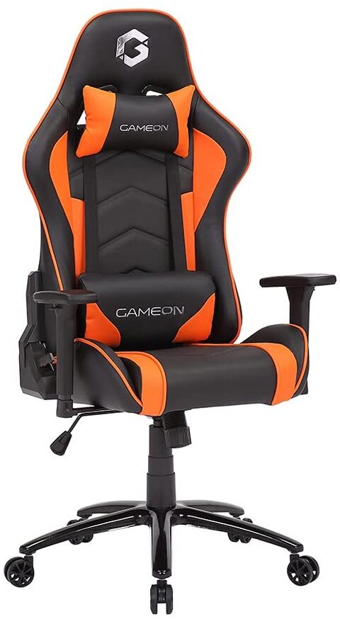 Buy Gameon Gaming Chair Black Orange 3D Backrest Head Pillow