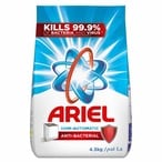 Buy Ariel Anti-Bacterial Laundry Powder Detergent Original Scent Suitable for Semi-Automatic Machines 4.5kg in Saudi Arabia