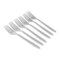 Elegante Geena Dinner Fork Set Silver 6 PCS