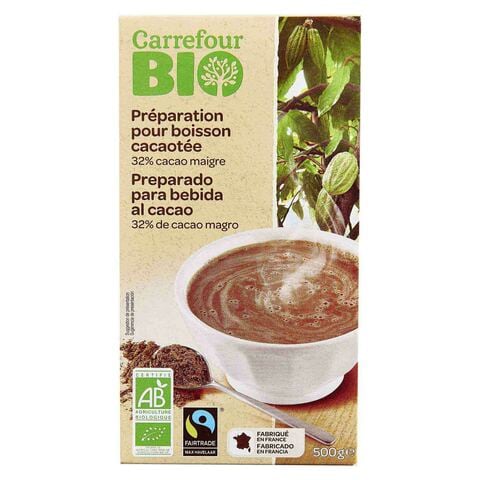 Machu Picchu milieu grot Buy Carrefour Bio Choco Drink Powder 500g Online - Shop Bio & Organic Food  on Carrefour UAE