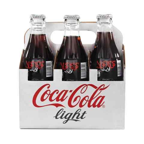 Coca-Cola Light Soft Drink Bottle 250mlx6