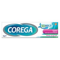 Corega Denture Fixative Cream Toothpaste White 40g