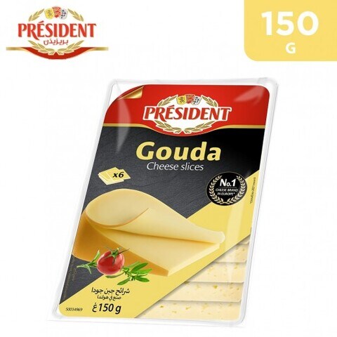 President Edam Cheese Slices 150g Online | Carrefour Kuwait