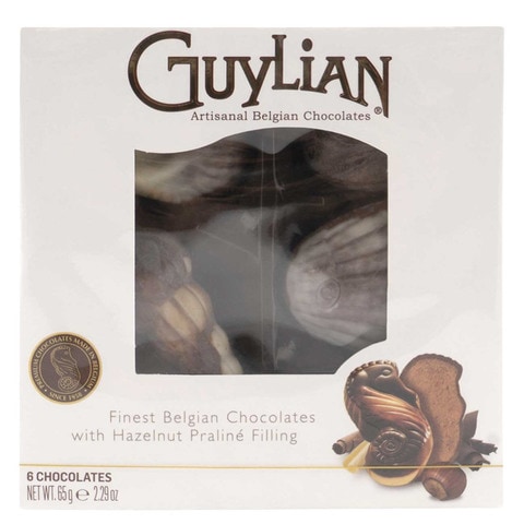 Guylian Belgian Chocolate with Hazelnut Praline 65g