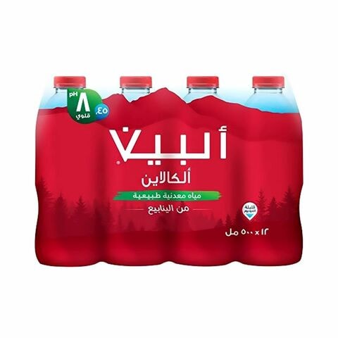 Alpin Alkaline Natural Mineral Water 500ml Pack of 12