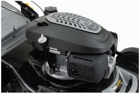 Alpina Italy 51cm Petrol Lawn Mower for Lawn &amp; Garden, Honda Engine, Grey/Black, AL5 51 SHQ (Your Local UAE Distributor)