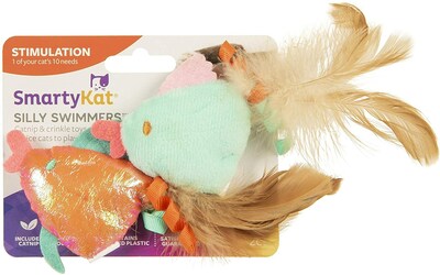 SmartyKat Purrfect Play Activity Mat Catnip Cat Toy 