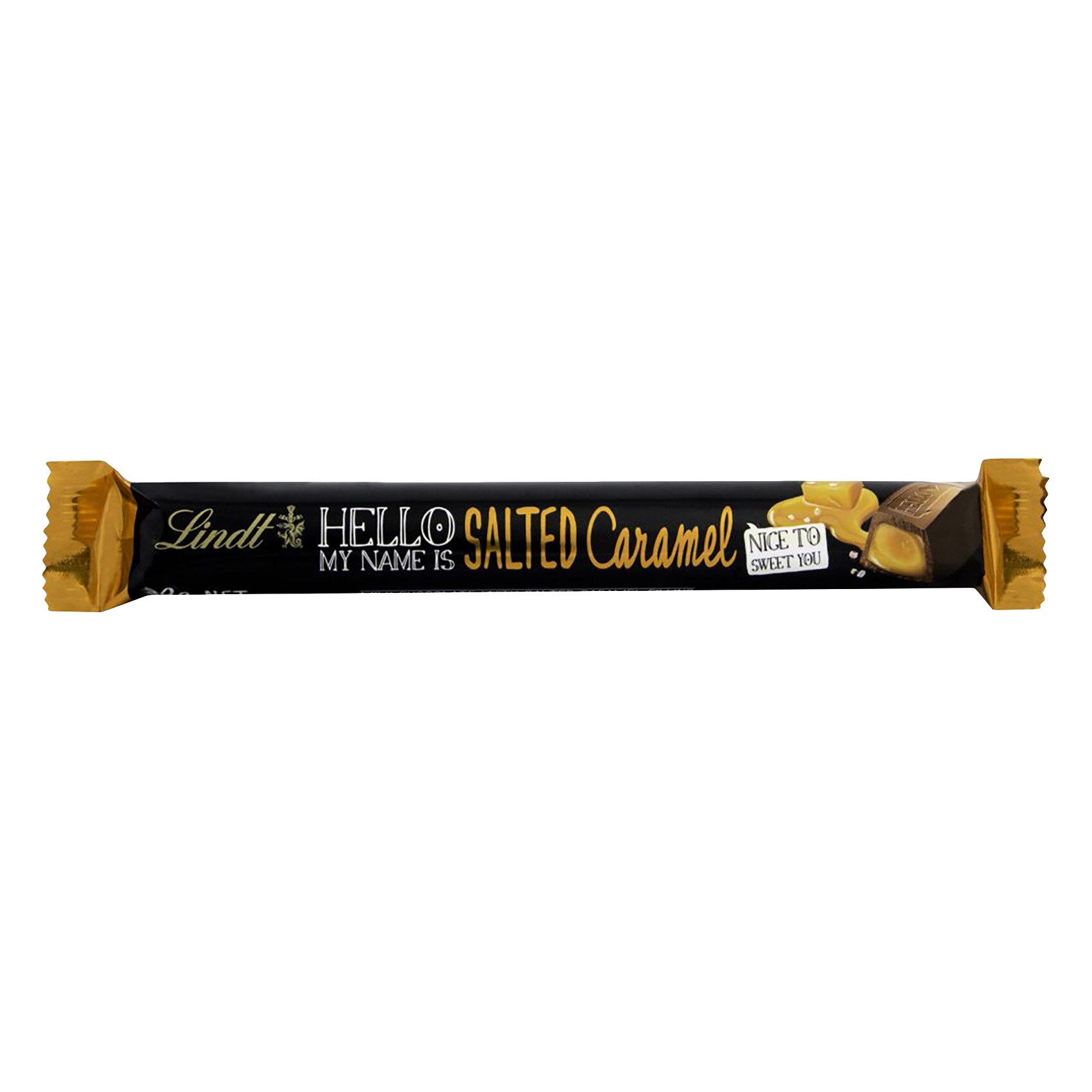 Buy Lindt Hello Salted Caramel Chocolate 39g Online Shop Food Cupboard On Carrefour Uae