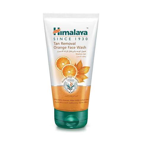 Himalaya Tan Removal With Orange Peel &amp; Honey Face Wash 150ml