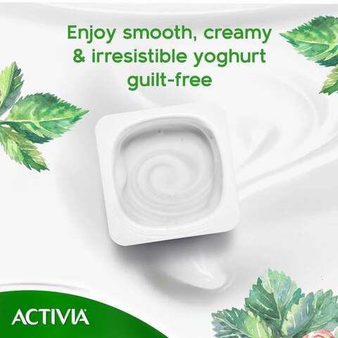 Activia Stirred Yoghurt Low Fat Plain 120g