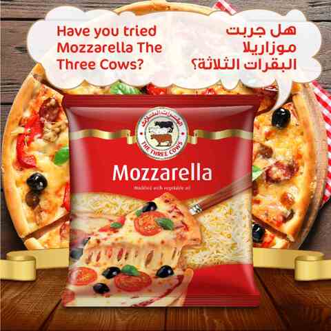 The Three Cows Mozzarella Cheese Block 200g