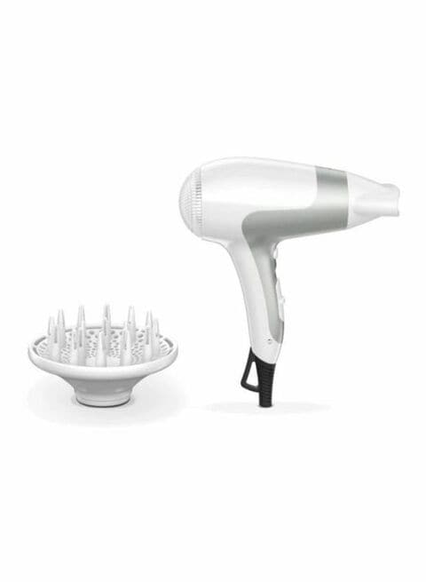 Braun - Satin Hair 5 PowerPerfection Hair Dryer With Diffuser And Ionic Function Grey/White
