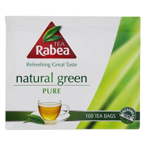 شاي ربيع أخضر طبيعي 100 كيس