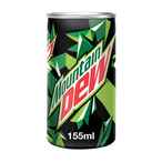 Buy Mountain Dew Carbonated Soft Drink Mini Cans 155ml in UAE