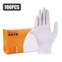 Generic-Disposable Nitrile Gloves Powder Free Latex Free Gloves Protective Glove for Home Cleaning Restaurant Kitchen Catering Laboratory Use 100PCS/Box