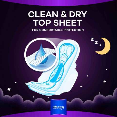 Always Woman Pads Thick Maxi Night 24 Pads
