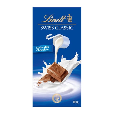 اشتري ليندت شوكولاتة سويسرية بالحليب 100 جرام في السعودية