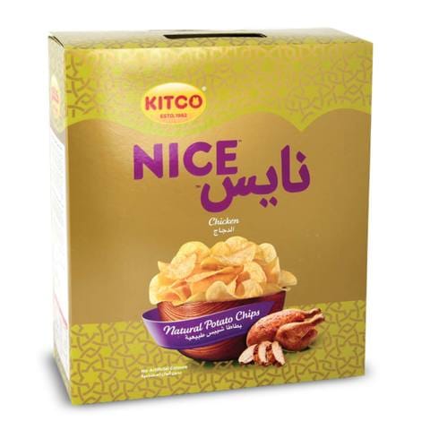 Buy Kitco Potato Chips Chicken 21g 14 in Saudi Arabia