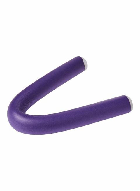 10-Piece Hair Foam Curler Roller Purple