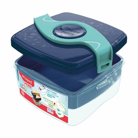 Maped Origins Lunch Box Blue And Green