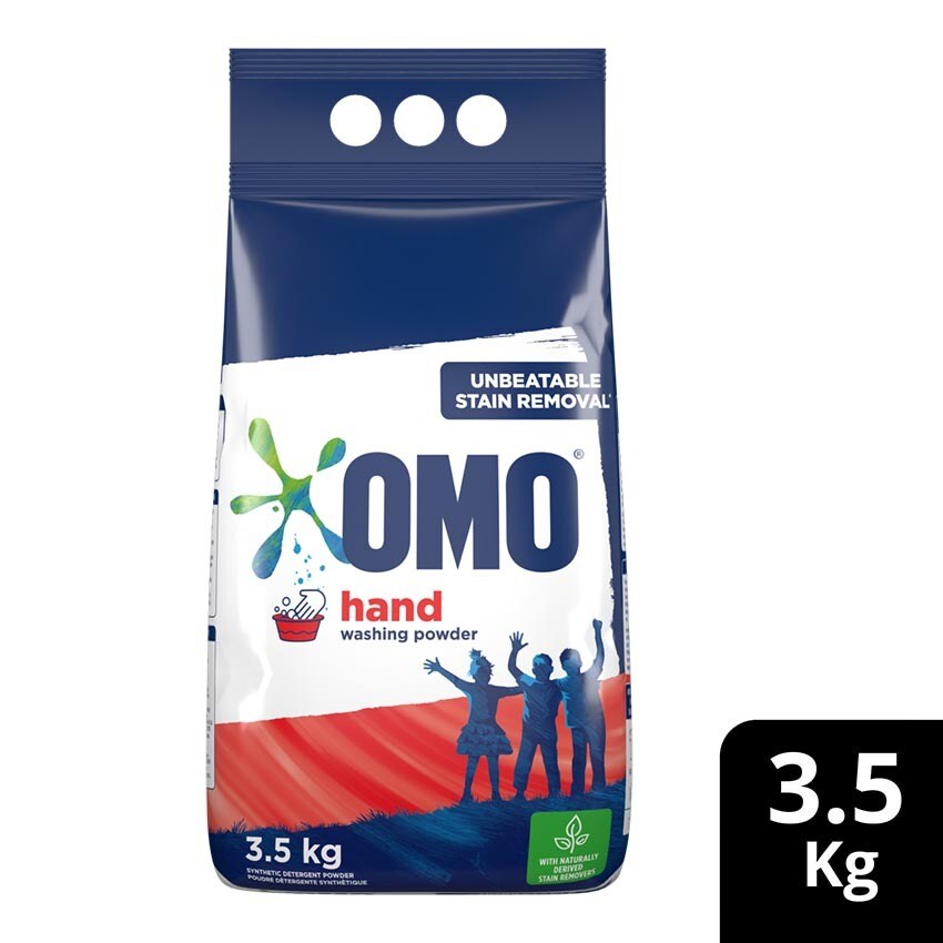Omo washing powder 5kg/100sc Natural Soap & Lemon