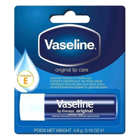 VASELINE LIP THERAPY CARE ORIGINAL .25 OZ - Case - 8 Units