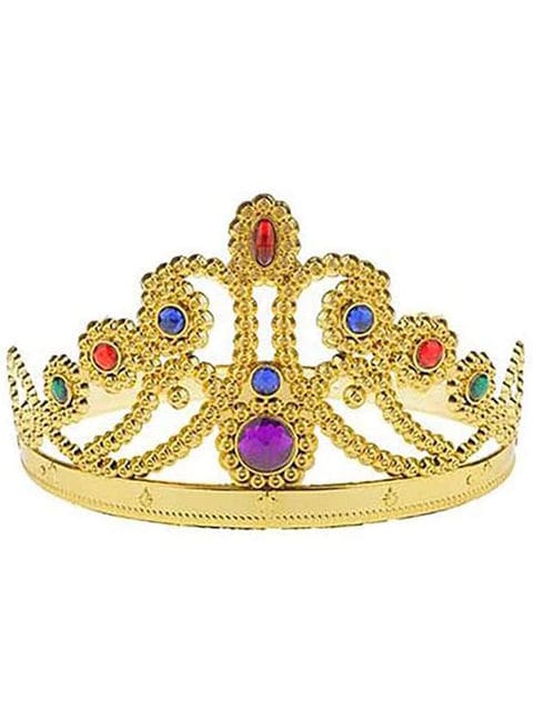 Buy Adjustable Gold Plastic Princess Crown Online Shop Home And Garden