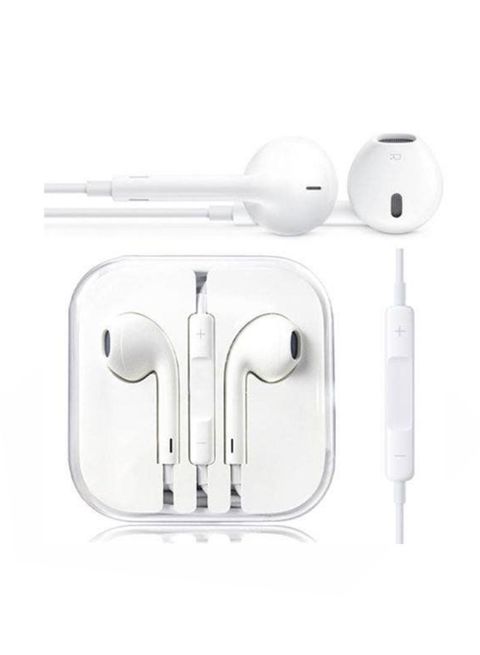 Muzz Earphone For Apple iPhone/iPod/iPad Mini White