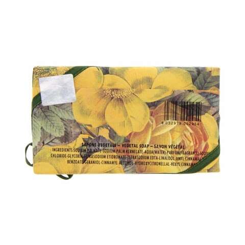 Alchimia Yellow Flowers Handmade Vegetal Soap Yellow 200g