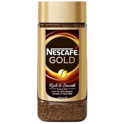 Buy Nescafe Gold Coffee Premium 190 Gram Online - Shop Beverages on  Carrefour Jordan