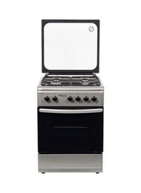 SUPER GENERAL 4-Burner Gas Grill Oven SGC6470MSFS Black/Silver