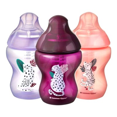 Tommee Tippee Tt42262185 Closer To Nature Feeding Bottles multicolor, 2X  340ml: Buy Online at Best Price in UAE - .ae