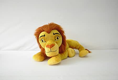 DISNEY Disney Plush Lion King Adult Simba 20, Yellow