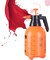 2L Pressure Sprayer Watering Bottle Spray , Portable Pressurized Sprayer Multifunctional Pressure Watering Bottle for Garden, Plant, Flower (2 Litre, Orange)