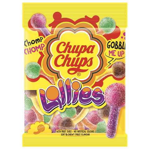Buy Chupa Chups Lollies Gummy Jellies Candy 90g in UAE